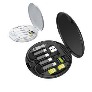 Multifunctional Convenient Storage Box Data Cable CardPhone Holder 60W Set Fast Charging For Phone YS-844
