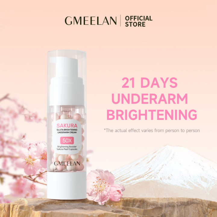 melatonin with glutathione Sakura Pearl White