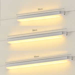 Motion Sensor Led Night Light Usb Rechargeable Smart Wireless Cabinet Lighting Portable Multi-function Adjustable