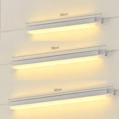 Motion Sensor Led Night Light Usb Rechargeable Smart Wireless Cabinet Lighting Portable Multi-function Adjustable