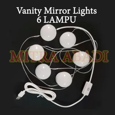 Lampu Makeup Bohlam Cermin LED - Vanity Mirror Lights LED