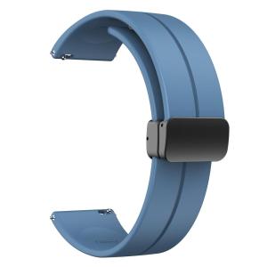 Soft Silicone Magnetic Buckle Strap For Amazfit Bip Max Smart Watch Band