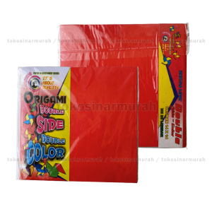 Kertas Lipat Origami 14 x 14 cm isi 25 lembar Double Side 2 Sisi