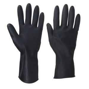 BAIXL 1Pair Tái sử dụng Găng tay nhuộm tóc Chống trượt S/M/L Găng tay cao su dày hơn Dụng cụ tạo kiểu tóc Chăm sóc tóc Găng tay tô màu làm tóc