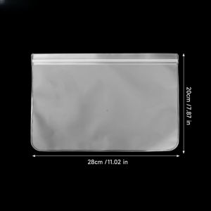 20Pcs Reusable Food Storage Bags EVA Fresh-Keeping Bag Kitchen Leakproof Freezer Snack Organizer Bag
