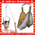 Đai Kéo Giãn Cột Sống Cổ Tại Nhà - Điều Trị Thoát Vị, Thoái Hóa, Đau Mỏi Cổ [Móc Treo]. 