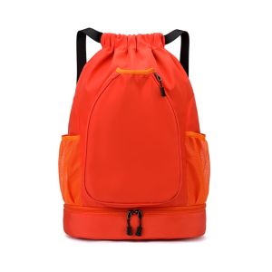 LUXEMO Large Capacity Badminton Racket Backpack Waterproof Multifunctional Tennis Bag with Shoes Pocket Sports Bag