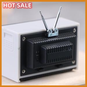 🔥🔥🔥dingdaocunz DollHouse Miniature ornaments Mini retro TV toy ornaments