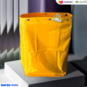 Bag Yellow Janitor Cart kantong janitor troli