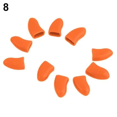 Silicone dog outlet nail covers