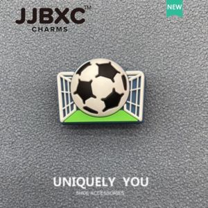 JJBXC ข้ามเสน่ห์ อย่างเป็นทางการปรับรองเท้าพิเศษด้านบนตกแต่งหัวเข็มขัดยางการ์ตูนย์ซีรีส์