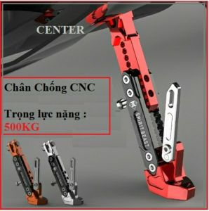Chân chống xe máy xe điện có tăng chỉnh dài ngắn hàng hợp kim chống han rỉ loại tốt độ các dòng xe phụ kiện đồ chơi xe máy