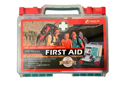Alestair SG First aid Kit First Aid box 36/110/288 items for Cycling Hiking Car Home Travel Workplace