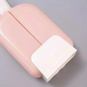 Centong Nasi Ajaib Sendok Nasi Plastik Dengan Penutup Otomatis Holder