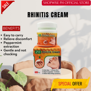 ✔️100% ORIGINAL Rhinitis Cream Treatment Acute Chronic Allergic Rhinitis Sinusitis Nasal Ointment Nose Congestion Anti Snoring Health Care Effectively Treat It With This Allergic Rhinitis Cream! Prevents Allergic Rhinitis From Coming Back ✔️