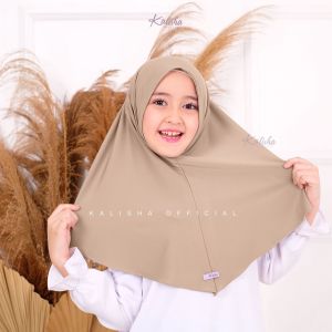 Hijab Anak Ameyra Jersey Kerudung Anak Non Pet Geblus Instan