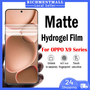 【🔥SG🔥】RICHMENTMALL Hydrogel Film For OPPO Find X9 OPPO Find X9 Pro OPPO Find X9 Ultra Clear Matte Privacy Anti-Spy Hydrogel Film Screen Protector For Findx9