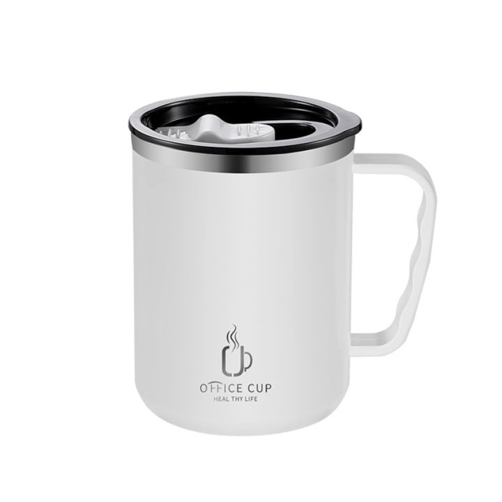 Stainless Steel Coffee Cup Mug With Lid Insulated Coffee Mug Double