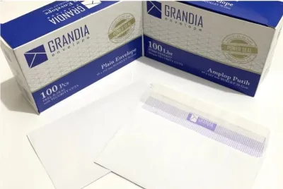 Amplop Grandia 104 Putih Polos Isi 100 Pcs bukan Paperline | ampop undangan | amplop grandia