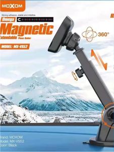 moxom Super strong extendable magnetic car phone holder dashboard windscreen 6 magnet quality car holder