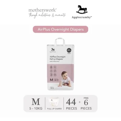 Applecrumby® Airplus Overnight Pull Up Diapers - Mega Pack