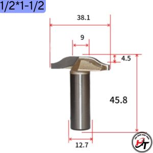 Mũi soi huỳnh ván Cong CNC dao phay huỳnh cửa pano Tideway AC1829