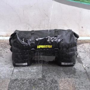 Waterproof Motorcycle Rear Seat Bag Travel Luggage Bag 20L 80L 100L Motorcycle Powersports Tail Bag Panniers Riding Helmet Bag