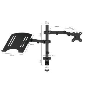 DL BRACKET TV STANDING UNTUK TV 32"-65" up to 75" inch /Bracket standing roda LED TV