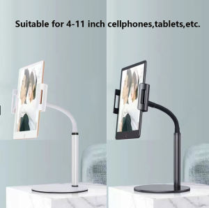 Metal stable Phone Stand Flexible Holder Adjustable Non-Slip Base For cellphones and Tablet