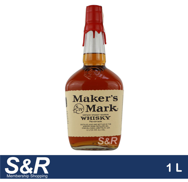 Maker's Mark Kentucky Straight Bourbon Whisky 1L