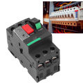 Motor Protection Circuit Breaker Motor Circuit Breaker Prevent Miscontact Screw Connection Easy To Maintain High Temperature Resistant 3P for Inductive Loads. 