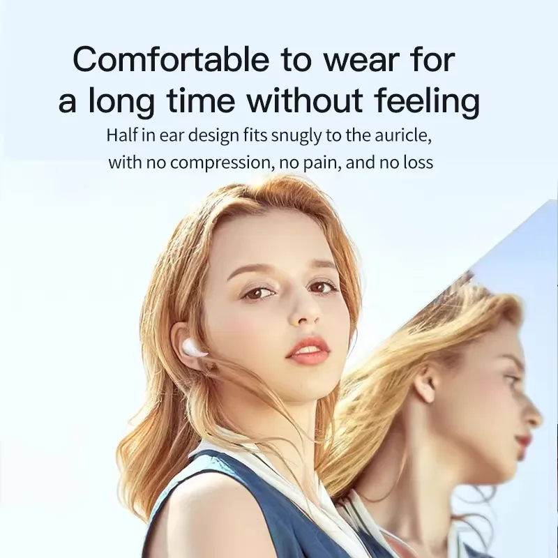 หูฟังใส่นอน หูฟังสำหรับการนอนหลับ J11 หูฟังไร้สาย Bluetooth 5.3 มีสายแถม เสียงสเตอริโอระดับ HiFi พร้อมไมโครโฟนในตัวแบบกันน้ำ