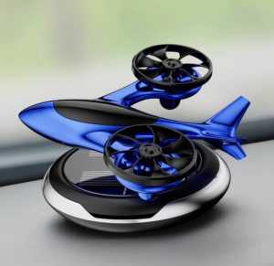 Parfum Pajangan Dashboard mobil motif Pesawat Drone + Parfum Tenaga Surya Cashboard Mr / RGK