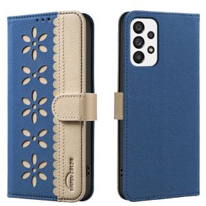 For Samsung Galaxy A53 A52S A52 A73 A72 A33 A32 A23 A22 A13 A12 5G Cover Samsung A52 A72 A32 A22 4G Phone Case Lucky Grass Magnetic Leather Wallet Card Slot Flip Case Casing