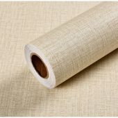 5 Mét Giấy Dán Tường Khổ 45CM Rộng Decal PVC Trang Trí ( có keo ) - MỘT MÀU NỀN GIẢ VẢI PT128