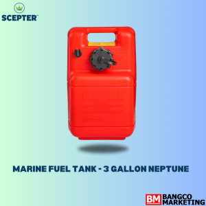 Marine Gasoline Container/Jerry cans (3 Gallon - 6 Gallon) NEPTUNE (made from High-density Polyethylene / HDPE)