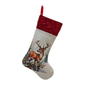 Christmas Stockings Christmas Tree Ornament Reindeer Christmas Hanging Socks For Holiday Party Home School Decoration