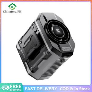 Wearable Waist Fan 199 Speeds Adjustable Pocket Fan with LED Digital Display for Travel Outdoor Office Women Men Gifts