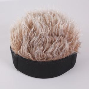 Topi Wig Rambut Korea Pendek Gaya Retro Hip-Hop Import / Topi Wig Pria Korea Warna Solid Retro Hip Hop Pendek FL08