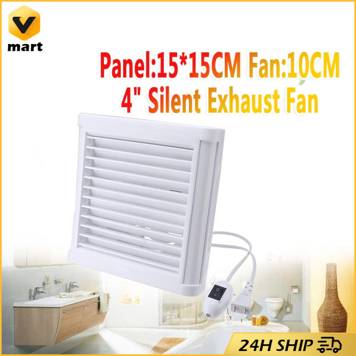 4 Inch Bathroom Extractor Electric Exhaust Fan Kitchen Toilet ...