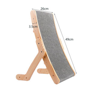 Cat Scratcher Board Wooden Frame Medium Cat Scratching Bed 3 In 1 Scratching Post Anti-Scratch Toys Claw Couch Scraper For Cats2026