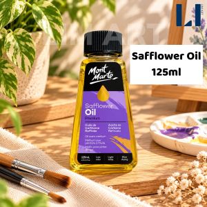 Dầu Mont Marte 125ml – Dầu Hạt Lanh & Dầu Cây Rum – Dùng Pha Màu Sơn Dầu LIM ART