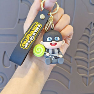 Gantungan Kunci Kartun Minion Lucu Gantungan Kunci Tas Sekolah Liontin