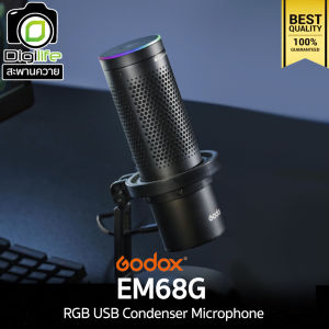 Godox Microphone EM68G RGB USB Condenser Microphone สำหรับ Live streame Video - รับประกันศูนย์ Godox Thailand 1 เดือน / Digilife