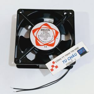 Quạt 12Cm / Dày 4Cm - Chạy điện áp AC: 220V / 0.14A (30W)