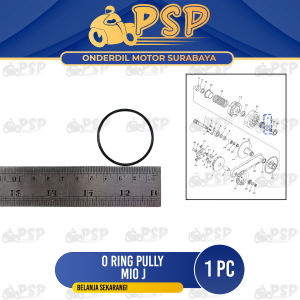 Oring Pully Mio J (Harga 1 PC) - O Ring Karet Seal Sil Gasket Pulley Puli CVT Yamaha Fino FI X Ride