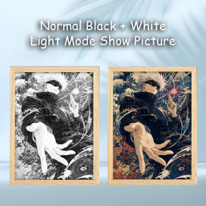 Jujutsu Kaisen JJSKS10 Lighting Photo Frame Bingkai Lampu Anime Hadiah 灯光画 战术回咒