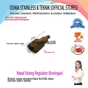 Nepal Selang Regulator Argon Kuningan