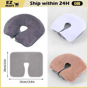 Micorfiber Head Pad Towels U-Shaped Facial Pillow Covers Thickened Headrest Cushion Facial Care Beauty SPA Massage Supplies