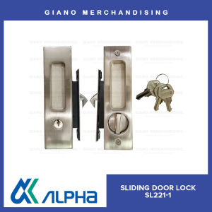 Sliding Door Lock Square Type - GM Finishing Hardware (Official Seller)